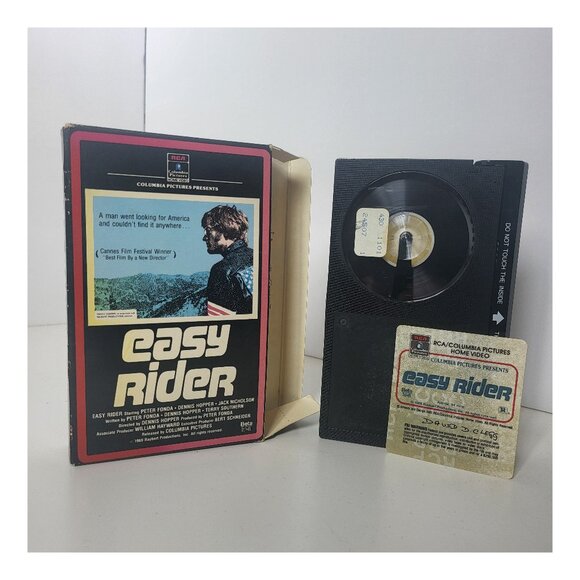 Easy Rider BETA Tape Betamax (Not VHS) Peter Fonda - Picture 1 of 2